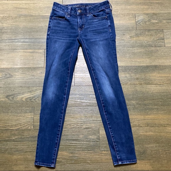 American Eagle Skinny Denim Jegging Jean 00 S